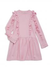 Платье с оборками и заниженной талией для маленьких девочек Hannah Banana, розовый Платье с оборками и заниженной талией для маленьких девочек Hannah Banana, розовый