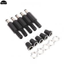 5,5 мм x 2,1 мм 5,5x2,1 Штекерный разъем источника питания постоянного тока + металлический блочный гнездовой разъем, штекеры постоянного тока, терминальный адаптер 5,5 мм x 2,1 мм 5,5x2,1 Штекерный разъем источника питания постоянного тока + металлический блочный гнездовой разъем, штекеры постоянного тока, терминальный адаптер