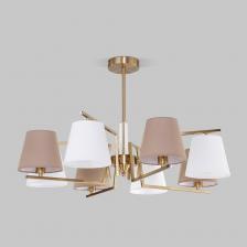Организовать качественное освещение вам поможет классическая потолочная люстра с тканевыми абажурами 8 штук в белом и бежевом цвете. Простые минималистичные формы и сдержанные тона станут прекрасным дополнением для вашего интерьера.Люстра украсит потолок вашей комнате и создаст полноценное освещение на площади 14 м?. В люстре рекомендуется использовать сменные лампы накаливания с цоколем Е14 с максимальной мощностью 40 Вт. В производстве люстры использовали высококачественный металл с надежным защитным покрытием и тканевыми абажурами. Организовать качественное освещение вам поможет классическая потолочная люстра с тканевыми абажурами 8 штук в белом и бежевом цвете. Простые минималистичные формы и сдержанные тона станут прекрасным дополнением для вашего интерьера.Люстра украсит потолок вашей комнате и создаст полноценное освещение на площади 14 м?. В люстре рекомендуется использовать сменные лампы накаливания с цоколем Е14 с максимальной мощностью 40 Вт. В производстве люстры использовали высококачественный металл с надежным защитным покрытием и тканевыми абажурами.