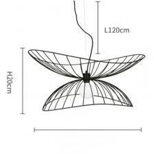 Подвесной светильник xiuxiu, индустриальный стиль Подвесной светильник xiuxiu, индустриальный стиль