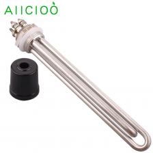 220 В Электрический трубчатый водонагреватель DN25/1 дюймовый нагревательный элемент 304 нержавеющая сталь 1000 Вт 220 В Электрический трубчатый водонагреватель DN25/1 дюймовый нагревательный элемент 304 нержавеющая сталь 1000 Вт