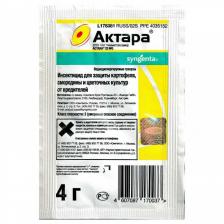Инсектицид для защиты картофеля Syngenta Актара , 4г Инсектицид для защиты картофеля Syngenta Актара , 4г
