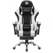 Игровое кресло Defender Tios Black-White Игровое кресло Defender Tios Black-White