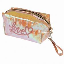 LUKKY Косметичка блестящая Love LUKKY Косметичка блестящая Love