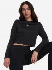 Лонгслив женский Reebok Paige Core, Черный Лонгслив женский Reebok Paige Core, Черный