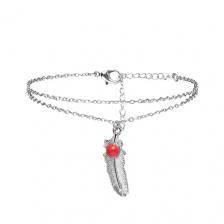 NOTHING BUT LOVE Браслет на ногу "Перо феникса" NOTHING BUT LOVE Браслет на ногу "Перо феникса"