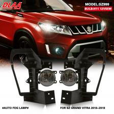 Передние противотуманные фары для Suzuki GRAND VITARA 2016 2017 2018 2019, лампы, противотуманные фары с переключателем, 1 пара Передние противотуманные фары для Suzuki GRAND VITARA 2016 2017 2018 2019, лампы, противотуманные фары с переключателем, 1 пара