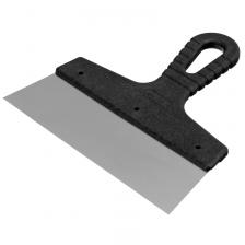 Шпатель фасадный Сибртех 85438, из нержавеющей стали, 200 мм, пластмассовая ручка Шпатель фасадный Сибртех 85438, из нержавеющей стали, 200 мм, пластмассовая ручка