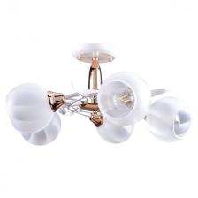 люстра потолочная РОССВЕТ Нюд 5х60Вт Е27 металл стекло люстра потолочная РОССВЕТ Нюд 5х60Вт Е27 металл стекло