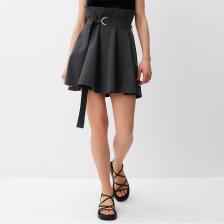 Юбка мини женская MINAKU: MINAKU: Safari, графит, размер 46 Юбка мини женская MINAKU: MINAKU: Safari, графит, размер 46