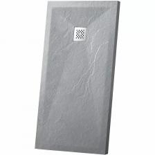 Поддон для душа Vincea VST-4SR9016G 160x90 см, серый, с сифоном Поддон для душа Vincea VST-4SR9016G 160x90 см, серый, с сифоном