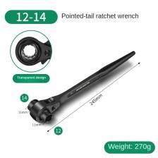 10-32 мм трещоточный ключ, торцевой ключ с цветком сливы, многофункциональный заостренный хвост, регулируемые головки, адаптер, ручные инструменты, гаечные ключи 10-32 мм трещоточный ключ, торцевой ключ с цветком сливы, многофункциональный заостренный хвост, регулируемые головки, адаптер, ручные инструменты, гаечные ключи