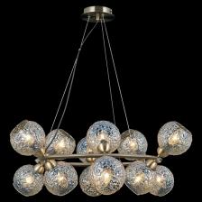 Подвесная люстра ILLUMICO IL0452-12PASQ-79 AB Подвесная люстра ILLUMICO IL0452-12PASQ-79 AB