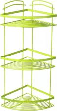 Полка-решетка угловая трехэтажная Fixsen зеленая Полка-решетка угловая трехэтажная Fixsen зеленая