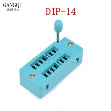 1 шт./лот, 14 16 18 20 24 28 32, 40P Pin 2,54 мм, зеленый DIP, универсальная розетка ZIF IC, тестовая розетка типа припоя, сиденье с замком IC), розетка 1 шт./лот, 14 16 18 20 24 28 32, 40P Pin 2,54 мм, зеленый DIP, универсальная розетка ZIF IC, тестовая розетка типа припоя, сиденье с замком IC), розетка