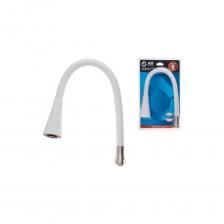 Излив гибкий для смесителя AV Engineering белый (AVZAP-2SWT) представляет из себя гибкий излив с двухрежимной лейкой. Материал наружного шланга: силикон Материал внутреннего шланга: ПВХ ACS Гайка из нержавеющей стали SUS 304 (цвет - хром) Выдерживает максимальное давление воды 10 бар Присоединительный размер: 3/4" Излив гибкий для смесителя AV Engineering белый (AVZAP-2SWT) представляет из себя гибкий излив с двухрежимной лейкой. Материал наружного шланга: силикон Материал внутреннего шланга: ПВХ ACS Гайка из нержавеющей стали SUS 304 (цвет - хром) Выдерживает максимальное давление воды 10 бар Присоединительный размер: 3/4"