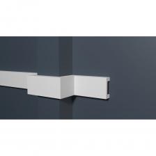 Ударопрочный влагостойкий стеновой молдинг под покраску Молдинг стеновой ударопрочный влагостойкий под покраску Decor-Dizayn 40x15x2000мм DD618 Ударопрочный влагостойкий стеновой молдинг под покраску Молдинг стеновой ударопрочный влагостойкий под покраску Decor-Dizayn 40x15x2000мм DD618