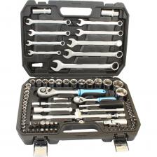 Набор 82 предмета JS-B5082M торцевые головки 1/4-1/2, ключи, вставки CrV в кейсе CNIC 76380 Набор 82 предмета JS-B5082M торцевые головки 1/4-1/2, ключи, вставки CrV в кейсе CNIC 76380