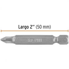 Набор бит Truper Phillips PH1 50 мм 5 штук Набор бит Truper Phillips PH1 50 мм 5 штук