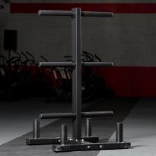 Стойка для хранения дисков и 4х грифов YouSteel Olympic Plate Tree Стойка для хранения дисков и 4х грифов YouSteel Olympic Plate Tree