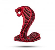 Cobra 3D Стайлинг Металлическая наклейка Передняя решетка Значок кузова Крыло автомобиля Задняя наклейка Декор Аксессуары для SVT GT350 R GT500 Shelby Cobra 3D Стайлинг Металлическая наклейка Передняя решетка Значок кузова Крыло автомобиля Задняя наклейка Декор Аксессуары для SVT GT350 R GT500 Shelby