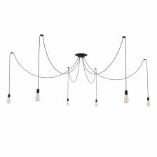 Светильник «Паук» черный 6x40 Вт E27 черный BayerLux Светильник «Паук» черный 6x40 Вт E27 черный BayerLux