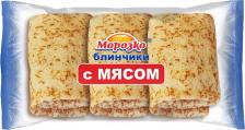 Блинчики Морозко с мясом 210г - Vprok.ru Перекрёсток Блинчики Морозко с мясом 210г - Vprok.ru Перекрёсток