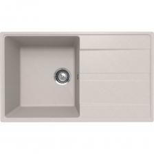 Кухонная мойка ULGRAN Quartz Prima 850 – это функционаяльная односекционная прямоугольная мойка с просторной чашей и большим крылом, изготовленная на современном автоматизированном оборудовании из высококачественных кварцевых композитов по инжекционной технологии (литье под давлением). Кварцевый композит является поистине инновационным материалом в производстве кухонных моек! Он сочетает в себе такие неоспоримые преимущества как повышенная влагостойкость и термостойкость, возможность придать мойке при изготовлении практичный и функциональный дизайн, увеличенное сопротивление внешнему износу, снижение уровня шума при падении струи воды, безусловная гигиеничность и простота в уходе, а также сравнительно малый вес при высокой прочности. Мойка является реверсивной, то есть оборачиваемой – крыло можно установить как справа, так и слева. Предусмотрено 6 намеченных отверстий под смеситель и аксессуары (дозатор или клапан-автомат). Кухонная мойка ULGRAN Quartz Prima 850 – это функционаяльная односекционная прямоугольная мойка с просторной чашей и большим крылом, изготовленная на современном автоматизированном оборудовании из высококачественных кварцевых композитов по инжекционной технологии (литье под давлением). Кварцевый композит является поистине инновационным материалом в производстве кухонных моек! Он сочетает в себе такие неоспоримые преимущества как повышенная влагостойкость и термостойкость, возможность придать мойке при изготовлении практичный и функциональный дизайн, увеличенное сопротивление внешнему износу, снижение уровня шума при падении струи воды, безусловная гигиеничность и простота в уходе, а также сравнительно малый вес при высокой прочности. Мойка является реверсивной, то есть оборачиваемой – крыло можно установить как справа, так и слева. Предусмотрено 6 намеченных отверстий под смеситель и аксессуары (дозатор или клапан-автомат).
