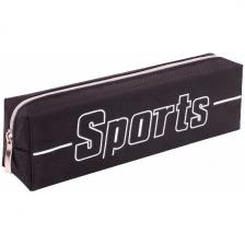 Пенал-косметичка Brauberg 1 отделение, полиэстер, ''Sport'', черный, 19х4х6 см, 270267 Пенал-косметичка Brauberg 1 отделение, полиэстер, ''Sport'', черный, 19х4х6 см, 270267