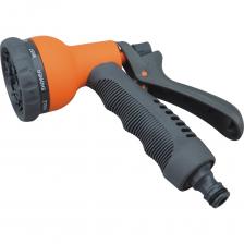 Пистолет-распылитель БЕЛАМОС 7202 представляет собой удобное и функциональное устройство для полива и других водных работ. Он легко устанавливается на шланг и оснащен быстросъемным коннектором, что обеспечивает простоту подключения и отключения. Пистолет поддерживает шланги диаметром 1, 1/2 и 3/4 дюйма, что делает его универсальным инструментом для различных систем полива. Изготовленный из прочного ABS-пластика, он отличается легкостью и долговечностью. Обрезиненная пластиковая рукоять обеспечивает комфортное удержание, а наличие фиксатора позволяет зафиксировать выбранный режим распыления. Восемь различных режимов распыления позволяют выбрать оптимальный вариант для каждой задачи. Пистолет-распылитель БЕЛАМОС 7202 представляет собой удобное и функциональное устройство для полива и других водных работ. Он легко устанавливается на шланг и оснащен быстросъемным коннектором, что обеспечивает простоту подключения и отключения. Пистолет поддерживает шланги диаметром 1, 1/2 и 3/4 дюйма, что делает его универсальным инструментом для различных систем полива. Изготовленный из прочного ABS-пластика, он отличается легкостью и долговечностью. Обрезиненная пластиковая рукоять обеспечивает комфортное удержание, а наличие фиксатора позволяет зафиксировать выбранный режим распыления. Восемь различных режимов распыления позволяют выбрать оптимальный вариант для каждой задачи.