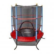 Батут детский DFC SMRKIDS 55" с сеткой, RED Батут детский DFC SMRKIDS 55" с сеткой, RED