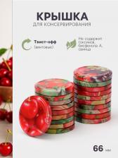 Крышка для консервирования «Элит», ТО-66 мм, жесть, винтовая, литография, фасовка 20 шт., МИКС Крышка для консервирования «Элит», ТО-66 мм, жесть, винтовая, литография, фасовка 20 шт., МИКС