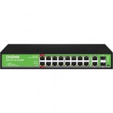 Коммутатор Digma DSP216G-2G-2S-R300 Коммутатор Digma DSP216G-2G-2S-R300