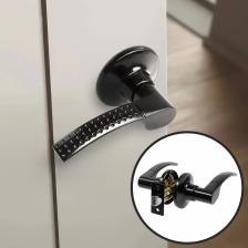 Защелка 2101, пустая, глянцевая, чёрная Защелка 2101, пустая, глянцевая, чёрная