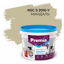 Интерьерная колерованная моющаяся краска для стен и потолков Интерьерная колерованная краска PREMIA CLUB 7 для стен и потолков, моющаяся, миндаль S 2010-Y, ведро 9 л/13.5 кг О05711 Интерьерная колерованная моющаяся краска для стен и потолков Интерьерная колерованная краска PREMIA CLUB 7 для стен и потолков, моющаяся, миндаль S 2010-Y, ведро 9 л/13.5 кг О05711