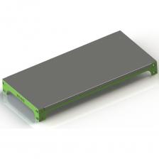 Основная металлическая полка ООО Металекс с комплектом траверс серии MID 1600x500 ACPM1650 Основная металлическая полка ООО Металекс с комплектом траверс серии MID 1600x500 ACPM1650