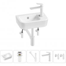 КЕРАМИЧЕСКАЯ РАКОВИНА. Конструкция чаши умывальника и расположение смесителя позволяют максимально избежать брызг воды при использовании изделия. Сливное отверстие раковины и точно выверенный угол уклона, обеспечивают слив до 30 литров воды в минуту, что позволяет использовать умывальник без ограничений мощности потока и опасения перелива воды. Антибактериальное грязеотталкивающее покрытие керамики Lavinia Boho препятствует образованию налета и размножению патогенных бактерий. ДОННЫЙ КЛАПАН. Донный клапан из высококачественной латуни отличается прочностью, устойчив к коррозии и повреждениям. Заглушка клапана служит барьером от попадания мелких предметов в сливное отверстие раковины, а удобная разборная конструкция позволяет прочищать механизм от возможных загрязнений за считанные минуты. СИФОН. Латунный сифон обладает высокой устойчивостью к перепадам температур и не подвержен коррозии. Регулировка длины патрубка способствует беспроблемной установке при нестандартном расположении коммуникаций. СМЕСИТЕЛЬ. Латунный корпус смесителя выдерживает перепады давления и противостоит гидроударам. Регулируемый аэратор позволяет скорректировать направление потока воды и уменьшает разбрызгивание. Прочные гибкие шланги и качественная опрессовка обеспечивают герметичность соединений. УГЛОВЫЕ ВЕНТИЛИ (2 ШТ). Вентили из латуни не подвержены износу и устойчивы к температурным нагрузкам. Запуск и перекрытие воды осуществляются всего лишь в четверть оборота. УПАКОВКА. Все компоненты набора тщательно упакованы в заводскую тару с надежной фиксацией от случайного смещения и повреждения продукции в процессе транспортировки. КЕРАМИЧЕСКАЯ РАКОВИНА. Конструкция чаши умывальника и расположение смесителя позволяют максимально избежать брызг воды при использовании изделия. Сливное отверстие раковины и точно выверенный угол уклона, обеспечивают слив до 30 литров воды в минуту, что позволяет использовать умывальник без ограничений мощности потока и опасения перелива воды. Антибактериальное грязеотталкивающее покрытие керамики Lavinia Boho препятствует образованию налета и размножению патогенных бактерий. ДОННЫЙ КЛАПАН. Донный клапан из высококачественной латуни отличается прочностью, устойчив к коррозии и повреждениям. Заглушка клапана служит барьером от попадания мелких предметов в сливное отверстие раковины, а удобная разборная конструкция позволяет прочищать механизм от возможных загрязнений за считанные минуты. СИФОН. Латунный сифон обладает высокой устойчивостью к перепадам температур и не подвержен коррозии. Регулировка длины патрубка способствует беспроблемной установке при нестандартном расположении коммуникаций. СМЕСИТЕЛЬ. Латунный корпус смесителя выдерживает перепады давления и противостоит гидроударам. Регулируемый аэратор позволяет скорректировать направление потока воды и уменьшает разбрызгивание. Прочные гибкие шланги и качественная опрессовка обеспечивают герметичность соединений. УГЛОВЫЕ ВЕНТИЛИ (2 ШТ). Вентили из латуни не подвержены износу и устойчивы к температурным нагрузкам. Запуск и перекрытие воды осуществляются всего лишь в четверть оборота. УПАКОВКА. Все компоненты набора тщательно упакованы в заводскую тару с надежной фиксацией от случайного смещения и повреждения продукции в процессе транспортировки.