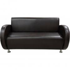 Двухместный диван Диван Мягкий офис Классик двухместный коричневый КЛ203КОР Двухместный диван Диван Мягкий офис Классик двухместный коричневый КЛ203КОР