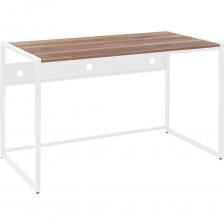Компактный и функциональный предмет мебели в скандинавском стиле - это белый разборный письменный стол RIMINI от GreenWeen.Данный предмет мебели отлично подойдет для учебы, работы дома или в офисе, а также просто отдыха за компьютером, ноутбуком. Стол имеет прямоугольную форму, что делает его универсальным для разных помещений: от гостиной и спальни до детской комнаты или офисного кабинета. Основание стола спроектировано нашим конструкторским отделом таким образом, что сборка стола займет не более 5 минут. Удобная система сборки/разборки позволяет быстро и легко собрать или разобрать стол, если Вам необходимо перевезти его в другое место.Подстолье выполнено из надежного металлического каркаса, из комбинации профильной трубы 25х25 и 20х20 мм, что обеспечивает его долговечность и надежность. Для выравнивания стола в комплекте идут пластиковые ножки, регулируемые по высоте.Столешница выполнена из высококачественного ЛДСП, что обеспечивает прочность и долгий срок службы изделия. Благородный оттенок Орех Табак придает классический вид этому предмету домашней мебели и подойдет под любой дизайн дома, квартиры или дачи. Размер столешницы 1160x650 мм, высота столешница от пола - 750 мм, цвет - Орех Табак. Материал подстолья сталь с полимерным покрытием, столешница изготовлена из качественной ЛДСП марки EGGER, толщина столешницы 16 мм. Габаритные размеры в собранном виде (ШхГхВ) 1200х650x750 мм.Габариты упаковки 1170х90x660 мм. Компактный и функциональный предмет мебели в скандинавском стиле - это белый разборный письменный стол RIMINI от GreenWeen.Данный предмет мебели отлично подойдет для учебы, работы дома или в офисе, а также просто отдыха за компьютером, ноутбуком. Стол имеет прямоугольную форму, что делает его универсальным для разных помещений: от гостиной и спальни до детской комнаты или офисного кабинета. Основание стола спроектировано нашим конструкторским отделом таким образом, что сборка стола займет не более 5 минут. Удобная система сборки/разборки позволяет быстро и легко собрать или разобрать стол, если Вам необходимо перевезти его в другое место.Подстолье выполнено из надежного металлического каркаса, из комбинации профильной трубы 25х25 и 20х20 мм, что обеспечивает его долговечность и надежность. Для выравнивания стола в комплекте идут пластиковые ножки, регулируемые по высоте.Столешница выполнена из высококачественного ЛДСП, что обеспечивает прочность и долгий срок службы изделия. Благородный оттенок Орех Табак придает классический вид этому предмету домашней мебели и подойдет под любой дизайн дома, квартиры или дачи. Размер столешницы 1160x650 мм, высота столешница от пола - 750 мм, цвет - Орех Табак. Материал подстолья сталь с полимерным покрытием, столешница изготовлена из качественной ЛДСП марки EGGER, толщина столешницы 16 мм. Габаритные размеры в собранном виде (ШхГхВ) 1200х650x750 мм.Габариты упаковки 1170х90x660 мм.