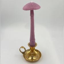 Свеча ароматическая UNIFICATION LOVE Свеча "Гриб Мухомор" розового цвета 1 Свеча ароматическая UNIFICATION LOVE Свеча "Гриб Мухомор" розового цвета 1