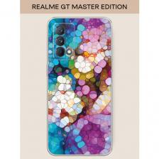 Чехол на Realme GT Master Edition / Реалми GT Мастер Эдишн с принтом Калейдоскоп Чехол на Realme GT Master Edition / Реалми GT Мастер Эдишн с принтом Калейдоскоп
