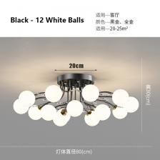 SANDYHA Потолочная люстра черная золото SANDYHA Потолочная люстра черная золото