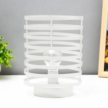 Ночник лофт 16453/1WT LED от батареек 3хАА белый 15.5x15.5x20 см RISALUX Ночник лофт 16453/1WT LED от батареек 3хАА белый 15.5x15.5x20 см RISALUX