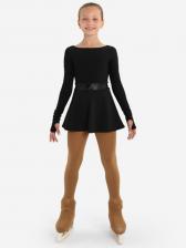 Платье для фигурного катания "Адажио" IceDress, Черный Платье для фигурного катания "Адажио" IceDress, Черный