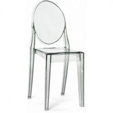 Пластиковый стул Victoria (Victoria clear gray) Woodville арт.15795 Пластиковый стул Victoria (Victoria clear gray) Woodville арт.15795