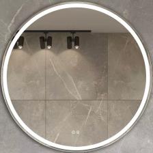 Зеркало круглое Vincea VLM-3DE800-2 80 с подсветкой и антиазапотевателем Зеркало круглое Vincea VLM-3DE800-2 80 с подсветкой и антиазапотевателем