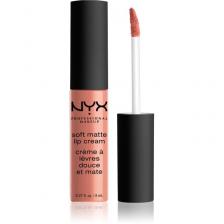 NYX Professional Makeup Soft Matte Lip Cream Легкая матовая жидкая губная помада оттенка 02 Stockholm 8 мл NYX Professional Makeup Soft Matte Lip Cream Легкая матовая жидкая губная помада оттенка 02 Stockholm 8 мл