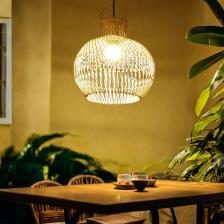 Светильник потолочный из ротанга «Ахмад», 1x120 Вт, Е27, 30x30x30 см Светильник потолочный из ротанга «Ахмад», 1x120 Вт, Е27, 30x30x30 см