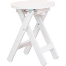 Табурет складной снег Mebelik арт.008422 Табурет складной снег Mebelik арт.008422