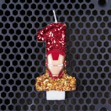 Фигурки Marvel Мстители Железный человек свечи для дня рождения Фигурки Marvel Мстители Железный человек свечи для дня рождения